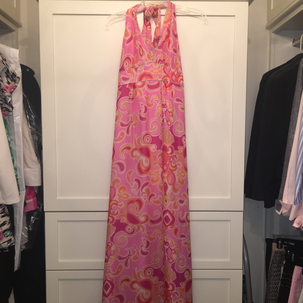 Lilly Pulitzer Long resort dress, size 4